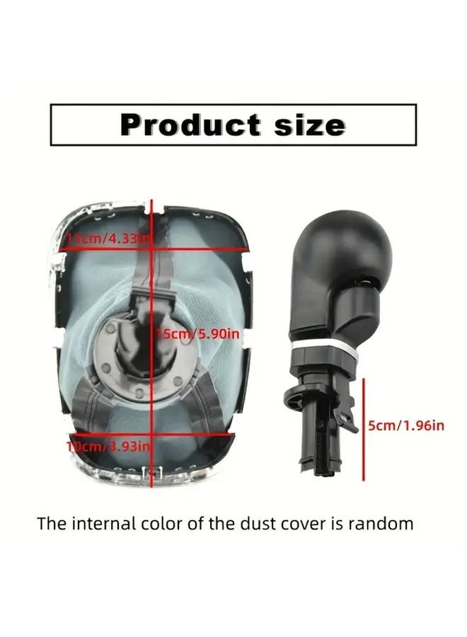 6 Speed Car Gear Shift Knob Leg Protector Dust Cover For Opel Corsa D 2006 2014 - Image 2